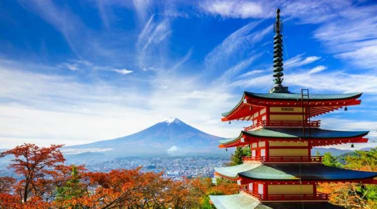 Il monte Fuji